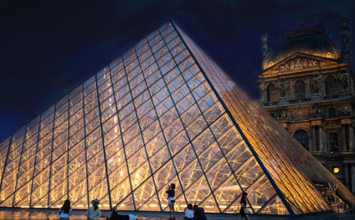 法国卢浮宫 法国卢浮宫