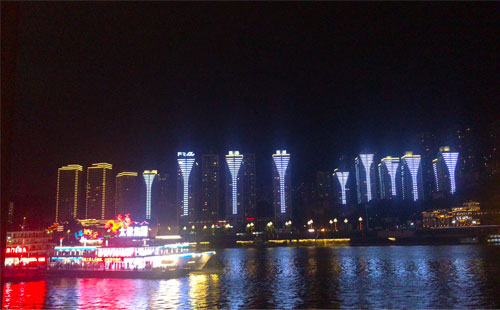 朝天门两江夜游3