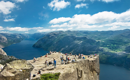 挪威布道石 挪威布道石