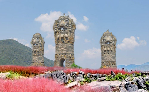 叠石花谷 叠石花谷