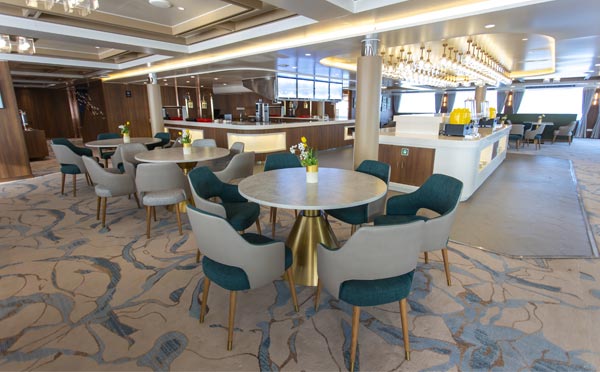 长江三号游轮绿洲餐厅 长江三号游轮绿洲餐厅