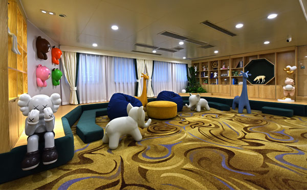 长江2号游轮公区